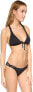 Фото #2 товара LSpace 262234 Women's Knotty Bikini Top Swimwear Black Size Small