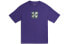 Фото #2 товара Футболка LI-NING дизайнерская SS20 с логотипом, унисекс, фиолетовая Trendy Clothing AHSQ563-2 SS20