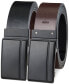 Фото #3 товара Men's Reversible Compression Buckle Belt, Created for Macy's