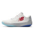 New Balance Men's FuelCell 996v5 Pickleball White/Grey/Blue Size 8 D