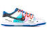 Фото #3 товара 【定制球鞋】 Nike Dunk Low FZBB 解构 赛博朋克 机能 游戏像素 电玩棉花糖 低帮 板鞋 男女同款 蓝紫 / Кроссовки Nike Dunk Low DD1391-001