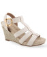 Фото #1 товара Women's Paige Buckle Strap Wedge