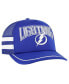 Фото #4 товара 47 Brand Men's Blue Tampa Bay Lightning Sideband Stripes Trucker Snapback Hat