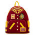 Фото #1 товара LOUNGEFLY Hogwarts Crest Varsity Jacket Harry Potter Backpack