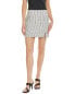 Фото #1 товара Emmie Rose Tweed Skirt Women's White L