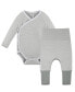 Фото #1 товара Комплект для малышей Earth Baby Outfitters, боди и штаны