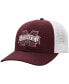 ფოტო #2 პროდუქტის Men's Maroon, White Mississippi State Bulldogs Trucker Snapback Hat