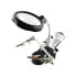 Фото #1 товара Helping hand - Holder with magnifying glass and LED backlight - ZD-126-2