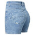 Фото #2 товара SALSA JEANS Glamour Side Ribbon Detail denim shorts