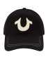 Concept One Cap, 5 Panel Cotton Twill Boys Baseball Hat with Horseshoe Logo, Adjustable Hook and Loop Closure