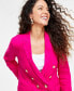 Фото #4 товара Women's Double-Breasted Blazer, Created for Macy's