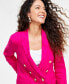 ფოტო #4 პროდუქტის Women's Double-Breasted Blazer, Created for Macy's