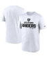 Фото #2 товара Men's White Las Vegas Raiders Legend Community Performance T-shirt