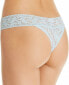 Фото #2 товара Hanky Panky 265493 Women Floral Lace Original Rise Thong Underwear Size OS