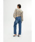 ფოტო #1 პროდუქტის Women's Jeans with Asymmetric Closure