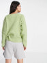 Фото #2 товара Pieces knitted cardigan in green