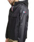 Фото #5 товара Men's Stretch Hooded Zip-Front Rain Jacket