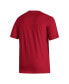Фото #4 товара Men's Scarlet Nebraska Huskers Locker Lines Softball Fresh T-shirt