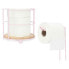 Фото #2 товара Держатель для туалетной бумаги Розовый Металл Бамбук 16,5 x 63,5 x 16,5 cm (4 штук)