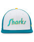 Фото #1 товара Men's White San Jose Sharks Special Edition 2.0 Snapback Hat