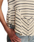 ფოტო #4 პროდუქტის Women's Cotton Striped Crotchet Tank Top