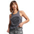 Фото #2 товара SUPERDRY Vintage Merch Store Sleeveless Round Neck T-Shirt