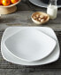 Фото #4 товара Swirl Square Dinner Plates, Set of 4