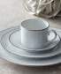 Фото #3 товара Glacier Platinum Set of 4 Bread Butter and Appetizer Plates, Service For 4