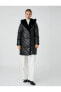 Фото #6 товара Пальто Koton Hooded Plush Coat