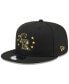 ფოტო #3 პროდუქტის Men's Black Colorado Rockies 2024 Armed Forces Day 9FIFTY Snapback Hat