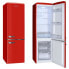 Фото #1 товара Холодильник Amica 387100 - 244 л - N-ST - 43 дБ - 3 кг/24 ч - Красный