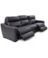 Фото #2 товара Gabrine 3-Pc. Leather Sofa with 2 Power Recliners, Created for Macy's