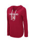 Фото #3 товара Women's Crimson Harvard Crimson My Lover Long Sleeve Hoodie T-shirt