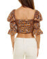 Фото #2 товара Destinaire Top Women's Brown M