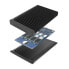 Фото #8 товара OWC ThunderBlade - SSD enclosure - M.2 - PCI Express 3.0 - 40 Gbit/s - USB connectivity - Black