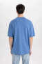 Фото #9 товара Футболка defacto Erkek T-shirt C2136AX/BE389 BLUE