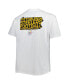 Men's White Pittsburgh Steelers Big and Tall Hometown Collection Hot Shot T-shirt