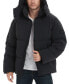 Фото #4 товара Men's 4-Way Stretch Quilted Puffer Jacket with Detachable Hood