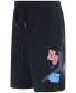 ფოტო #2 პროდუქტის Big Boys Sneaker School Patch French Terry Shorts