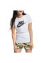 Фото #1 товара Bv6169-100 Nstee Essntl Icon Futur Kadın T-shirt