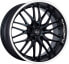 Фото #1 товара Колесный диск литой Barracuda Voltec T6 mattblack PureSports / Color Trim weiss 8x18 ET40 - LK5/114.3 ML73.1