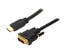 Фото #1 товара Kaybles 6ft HDMIDVI-6BK 6 ft. HDMI to DVI Cable with Gold Plated Connector M-M 6