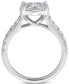 Фото #6 товара Кольцо Macy's Diamond Halo Bridal Set (2 ct. t.w.)