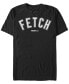 Фото #1 товара Men's Collegiate Print Fetch Short Sleeve T- shirt