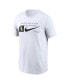 Фото #3 товара Men's White Chicago White Sox Team Swoosh Lockup T-Shirt