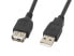 Фото #2 товара Lanberg CA-USBE-10CC-0030-BK - 3 m - USB A - USB A - USB 2.0 - 480 Mbit/s - Black