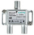 Фото #2 товара axing BVE 2-01P - Cable splitter - 5 - 1218 MHz - Stainless steel - Female/Female - A+ - 10 dB