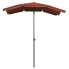 Фото #3 товара Садовый зонт vidaXL Sonnenschirm с защитой от ультрафиолета и светостойким полиэфирным покрытием
