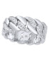 ფოტო #1 პროდუქტის Clear Crystal Link Ring