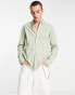 Фото #1 товара AllSaints Hawthorne stretch fit shirt in light green